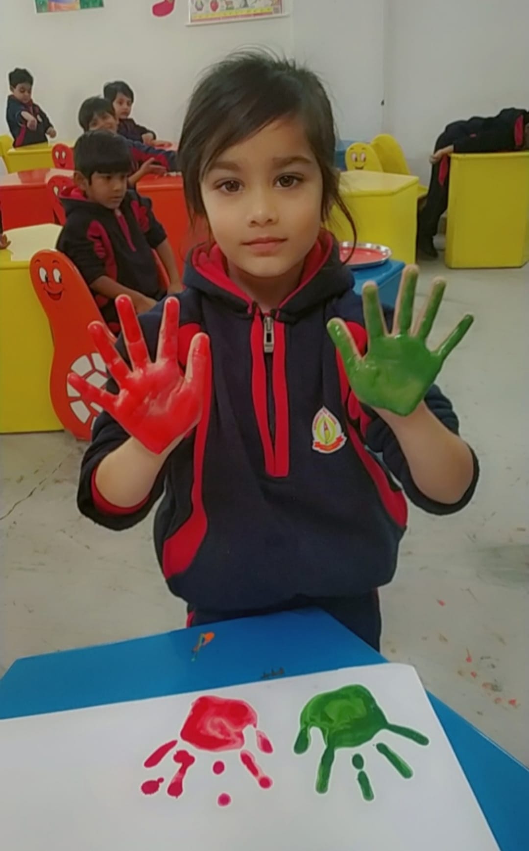 HAND PRINTING ACTIVITY